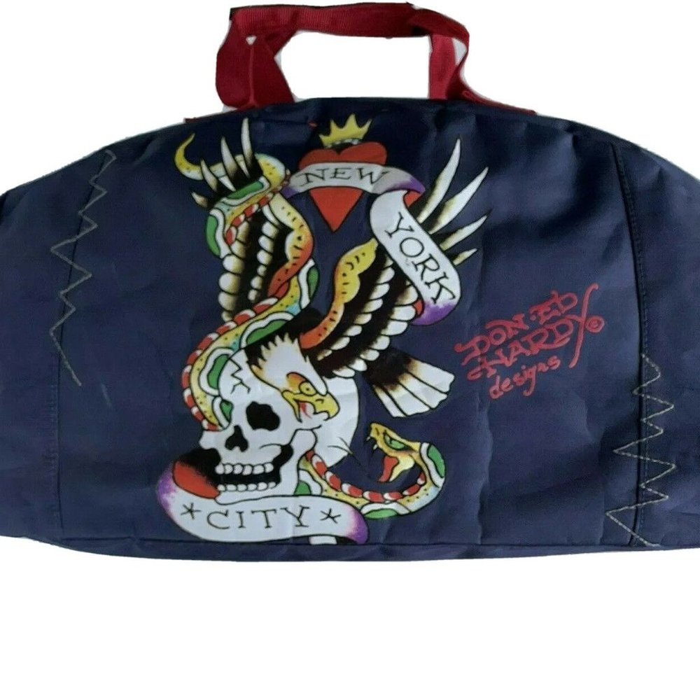 Don Ed Hardy Designs New York City Heart Skull